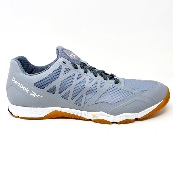 Reebok Other - Reebok Speed TR Gray White Gum Mens Running Trainer Sneakers FZ0420